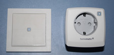 eQ-3 HomeMatic Set 1x HmIP-WRC2 Wandtaster 1x HMIP-PS-2 Stecker !TOP ZUSTAND!