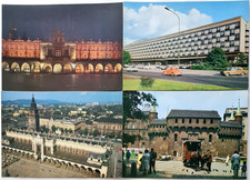 Postkarten Lot 4 x Kraków