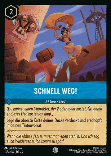 Lorcana schnell weg 9fab - schnell, weg!