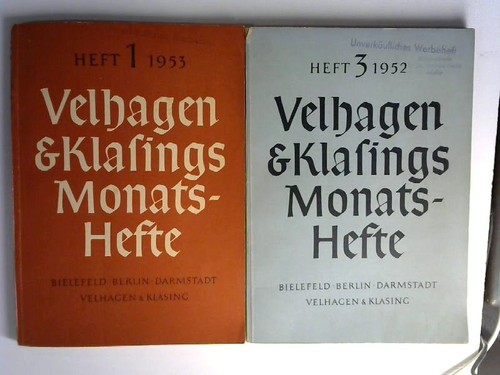 Velhagen klasings - &,
