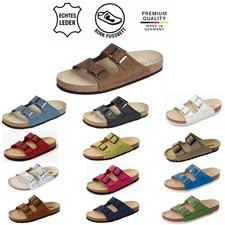 Weeger Bio Leder Pantolette Sandale – Damen & Herren Gr. 36–49 | Made in Germany