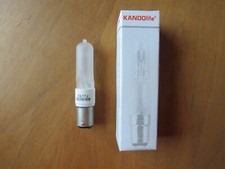 KANDOLITE HALOGEN HALOLUX mit CERAM BA15d 100W 64475 MATT FROSTED B15d DIMMBAR