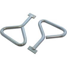 2 STCK. STAHL SCHACHTABDECKUNG