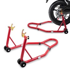 Motorradständer Motorradheber Transportständer Motorrad Hinten Rot BITUXX