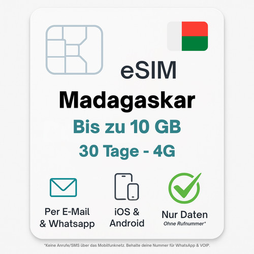 Madagaskar esim bis - esim, gb