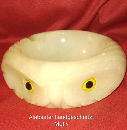 Handgeschnitzt alabaster weiß - handgeschnitzt,