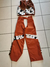 Fasching / Karneval: Kinder Kostüm Cowboy Weste und Hosenüberzug 7-10 Jahre