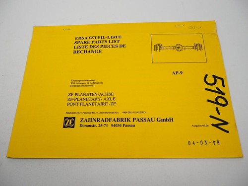 Original 9 planetenachse - original, zf