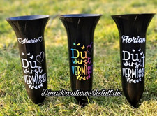 Grabvase Personalisiert Grab