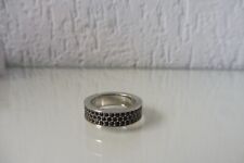 Schöner Ring ,  Edelstahl mit geschliffenen Steinen  , L6 ,  Calvin Klein 