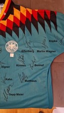 SIGNED GERMANY DFB Squad World Cup 94 JERSEY, Collected by Illgner, COA