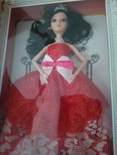 Barbie Clone Anziehpuppe im Roten Abendkleid 