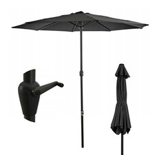 Sonnenschirm UV-Schutz Strand Gartenschirm Regenschirm 3m Garten Ampelschirm