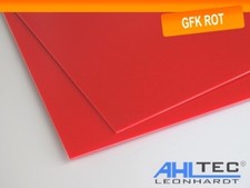 GFK Platte G10 FR4 rot