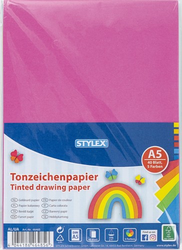 Tonzeichenpapier din - a5, /