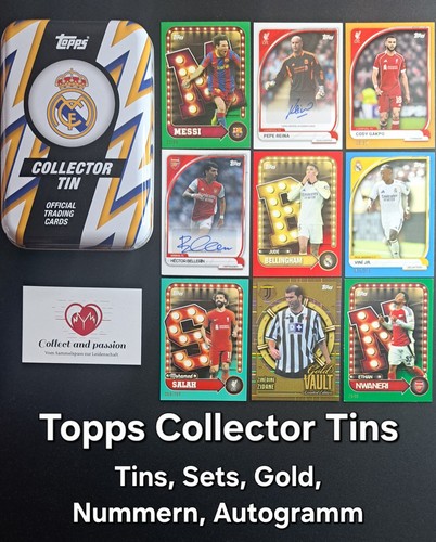 Topps collector tins 2025 - tins,