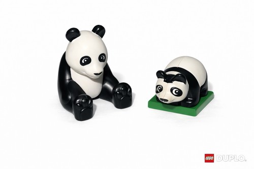 Lego duplo panda mama - mama, &