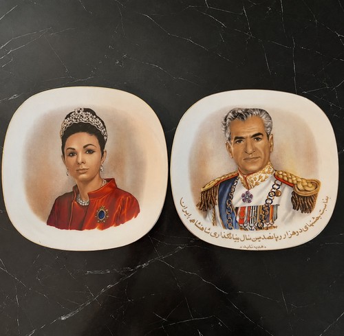 Vintage porcelain plates - vintage,
