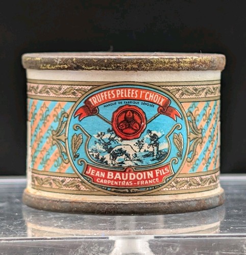 Antike alte trüffel dose - alte,