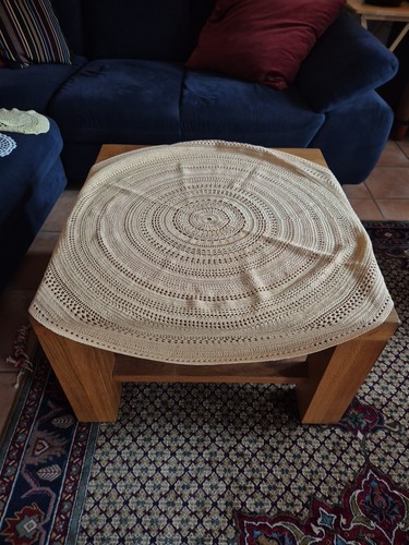 Häkeldecke tischdecke - häkeldecke,