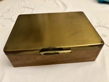 Schatulle Bauhaus Marianne Brandt  1928 - 1932 Holz Messing Box Ruppel geschützt