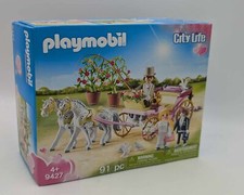 PLAYMOBIL 9427 Hochzeitskutsche mit Brautpaar Traum Hochzeit Kutsche Braut NEU