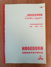 Prospekt Hagedorn Ladewagen Ersatzteile LK LM LL  Brochüre Traktor Schlepper i