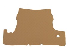 Dunkelbeige Gestepptes Öko