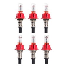 6-Teiliger Durchflussmesser für Fußbodenheizungsverteiler, Visueller Durchf2244