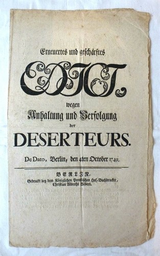 1749 friedrich der große - 1749,
