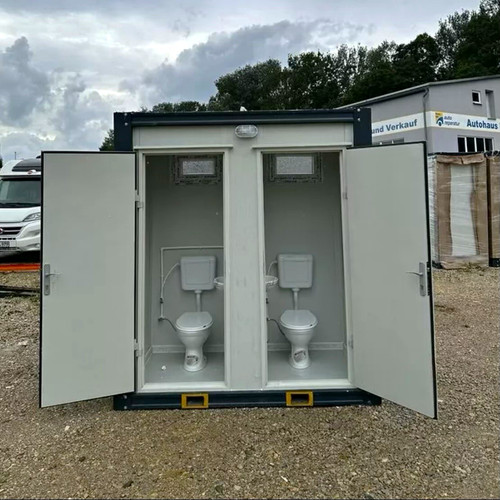 Toilettencontainer mit - , 2
