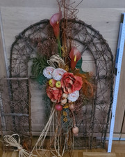 Gesteck Deko Blumen Blätter