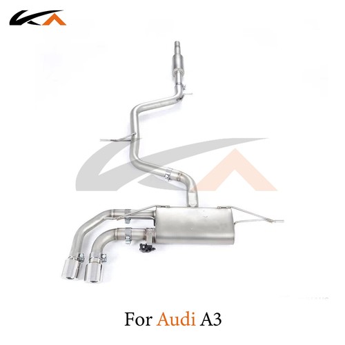 Exhaust catback for audi - exhaust, a3