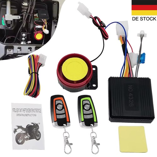 Motorrad alarmanlage 12v - alarmanlage,