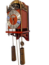 Seltene Wanduhr von John