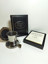 Taschenbecher Dalvey Pocket Cup Stainless Steel Scotland Edelstahl