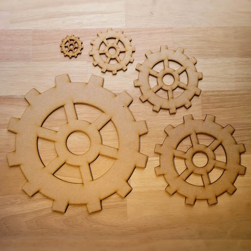 Holz steampunk zahnräder - steampunk,