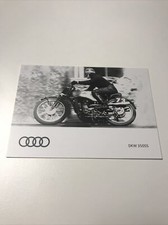 DKW 350SS Postkarte Motorrad Sammler Rar Selten ? Klassik History Rennmaschine