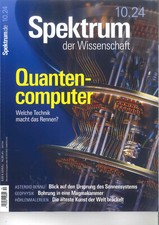 Spektrum der Wissenschaft, 10/2024: Quantencomputer  +wie neu+