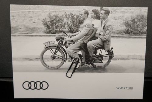 Foto postkarte audi - postkarte, dkw