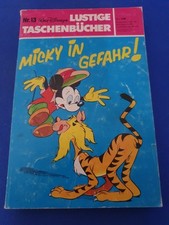 Walt Disneys Lustige Taschenbücher Nr. 13 Mickey in Gefahr Nachdruck 1981 