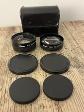 Kalimar AUX Objektiv Set Weitwinkel und Tele Japan mit Tasche