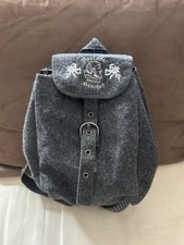 Paulaner München Rucksack Dunkelgrau Filz Oktoberfest Tracht Wiesn