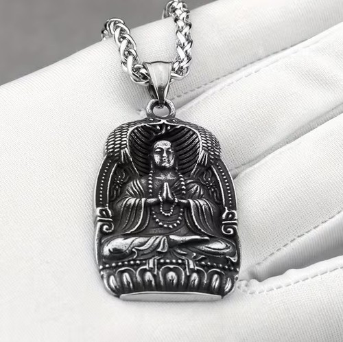 Edelstahl buddha - ***,