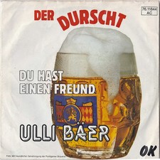 7", Single Ulli Bäer - Der Durscht