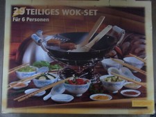 29 Teiliges Wok - Set für 6 Personen