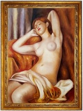 Ölbild schlafende Frau