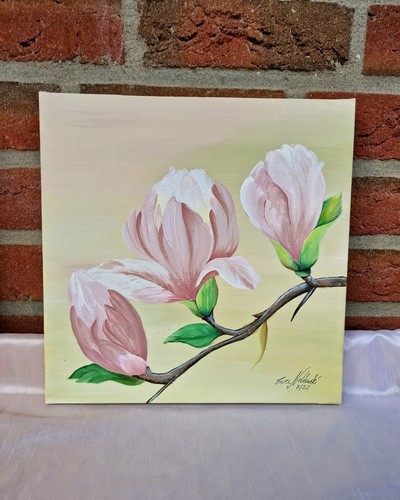 Leinwand bilder blumen rosa - bilder,