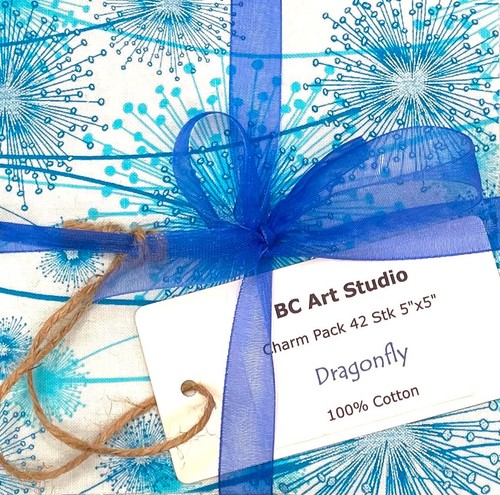Charm pack dragonfly 42stk - dragonfly,