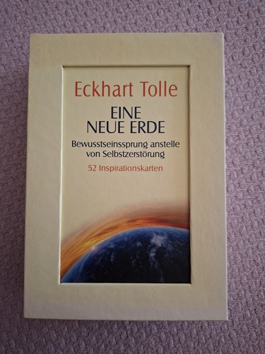 Eine neue erde von eckhart - eine,